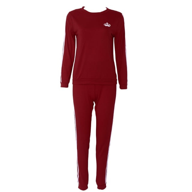 Tracksuit for Women Fitness Yoga Sets Jacket & Pants Sport Set Gym Clothes Sportswear Training Suit Running Outdoor